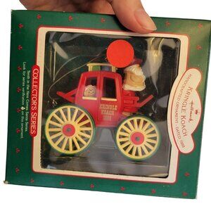 Hallmark Kringle Koach Handcrafted Ornament - Dated 1988